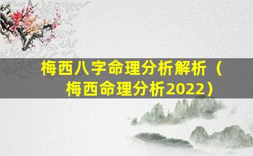 梅西八字命理分析解析（梅西命理分析2022）